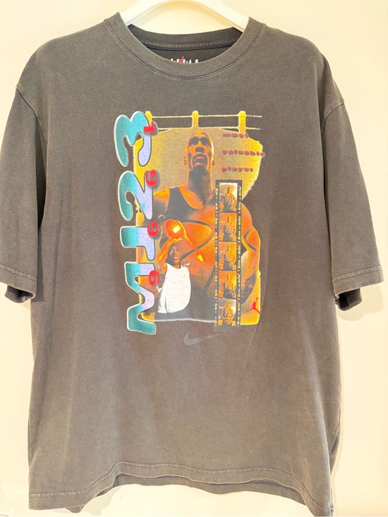 Jordan Other - Jordan Men’s Black Short-Sleeve Graphic Tee with Multicolor Print